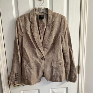 The Limited linen tweed jacket, size medium
